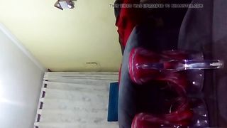 My footwear wondrous crimson