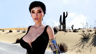 HERMAPHRODITISM Cartoon Intrusion Shag - 2 Transgirls Film