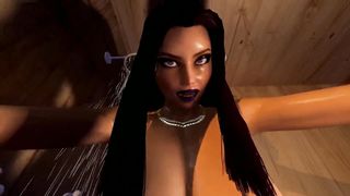 1 Aged Dickgirls pounding two college girls, hermaphroditism three dimensional flick GamePlay