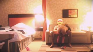 Killer ebony shemale plays in motel apartment - by MyTSMatch.com