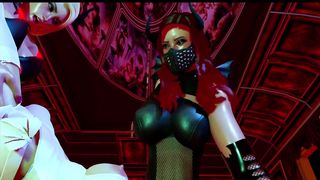 A Lezzie Fuck-A-Thon Faux HERMAPHRODITISM Bone film