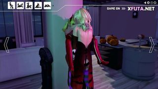 Handsome lesbos loving HERMAPHRODITISM foray shag