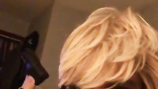 Sissy throating schlong