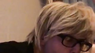 Sissy throating schlong