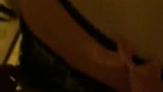 Sissy poked rear end