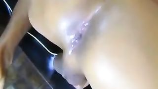Massive booty gets pumped utter of jizz