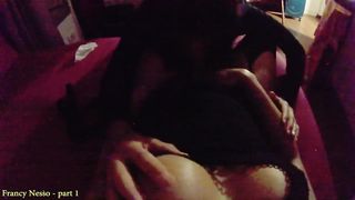 Francy Nesso crossdresser POINT OF VIEW - Oral Job and ass fucking pummel - T-Model smash me deep ass-fuck in ebony undergarments stockings.avi