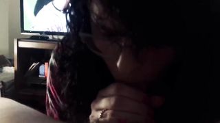 She-Male providing neighbor head