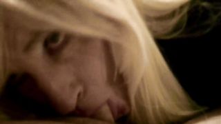 Sandra fellating wood again