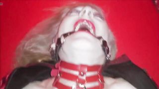 Fun suffers the pinwheel while being banged