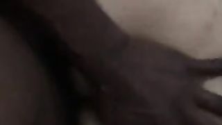 Big Black Cock penetrating gigantic butt transgirl breezy