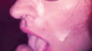 Commemorating the night I had my very first facial cumshot