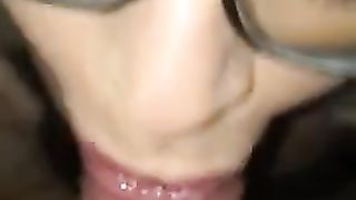 Transe lutscht meinen Schwanz