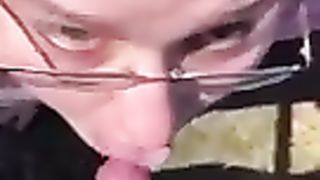 Trans nymph gives road head