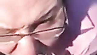 Trans nymph gives road head