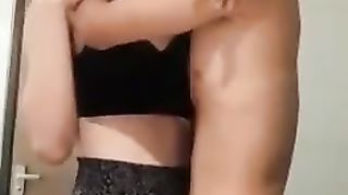 barely legal Year elder Japanese Str8boy is Thankful to TRANSSEXUAL for Instructing Him