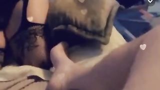 Sissy deep-throating dad