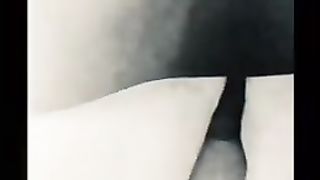 Ebony Microskirt fuck-stick ring flopping G-String glorious bod