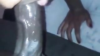 Travtchoin gargle BigBlack23 a waiter coffee server big black cock