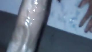 Travtchoin gargle BigBlack23 a waiter coffee server big black cock