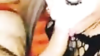 Trans mexicana Lizzy Laynez en lenceria!! Mamando verga a tope!!