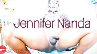 Jennifer nanda semale fake penis transexual