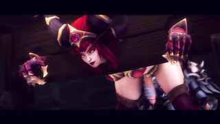 Sylvanas Pulverizes Alexstrasza