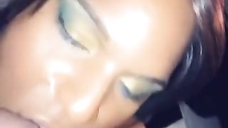 Ashley insatiably deepthroats her phat b-day candle