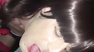 Sissy deep throating turkish shaft... he jizzes on my face