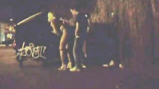 Alexia St James Rapid Nailing In Alley Outdoors Public