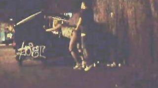 Alexia St James Rapid Nailing In Alley Outdoors Public