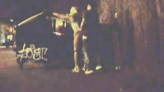 Alexia St James Rapid Nailing In Alley Outdoors Public