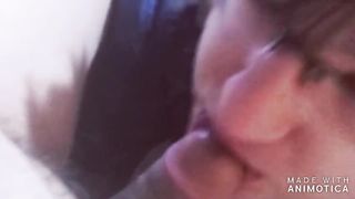 Ultra-Cute Obese Crossdresser Inhaling Schlong