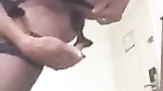 Sissy tart caboose butt-plug and meatpipe riny