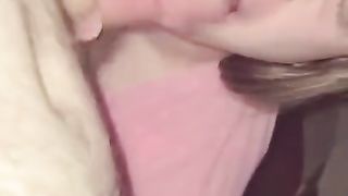 Sissy Paige makes stud from grindr jizz