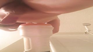 T-Model creampies fleshlight