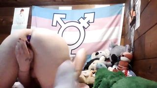legitimate Y/o Ftm Trans PHAT ASS WHITE GIRL Teenage Taunts and Nails his Guy Cunny W/ Kitty Have Fun