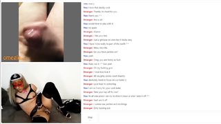 Dom Plays and Jizzes for Maid Sissy [me] instead of his Wive