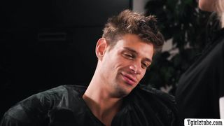 Let me suck that big cock before you play football