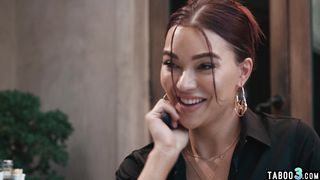 Chubby CIS slut fucked by a TS waitress