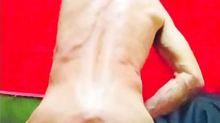 Fucking on dildo