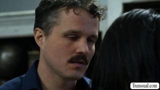 Trans Kasey Kei craves for co workers dick!