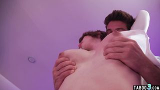 Careful hubby pampered his tired TS wife