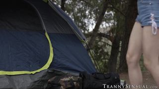 Sultry babe Liv Revamped have threesome with TS Korra and muscled Johhny B