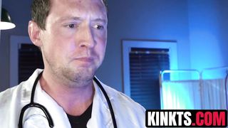 TS Natalie Mars trains Dr Pierce Paris how to be used like a slut