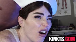 TS Natalie Mars trains Dr Pierce Paris how to be used like a slut