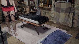 Tall Sumptuous French Transvestite Gets Ravaged Rigid