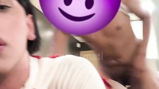 Femboy Takes Bone Inwards Like A Professional