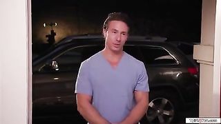 Shemale Avery Lust gets rubdown and rectal (Reese Rideout)