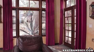 Seductive TS Jade Venus pounded hard by Joel Someone and Lydia Black